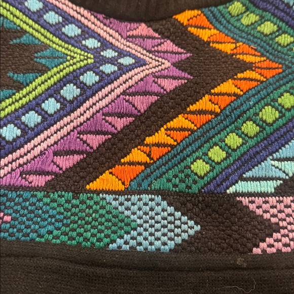 Colorful Geometric Pattern Sweater - Picture 2 of 6